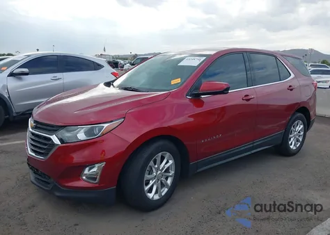 2020 Chevrolet Equinox Fwd Lt 1.5L Turbo из США, поврежденный, VIN 2GNAXKEV5L6252961